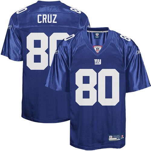 Reebok New York Giants Victor Cruz Replica Jersey Medium