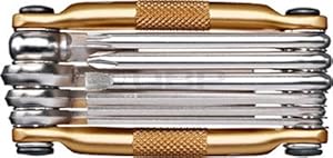 Crank Brothers Multi Bicycle Tool (10-Function, Gold)