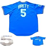 Signed George Brett 1985 World Series Jersey MLB COA Royals Brett is the best Kansas City Royal of All-Time. 1999 Hall of Famer. Played on the 1985 World Series Kansas City Royals, who defeated the St. Louis Cardinals, the last Royals World Series Championship. This is the PERFECT gift for any Royals fan. Royals best player on an autographed item of arguably the Royals best team, the 1985 World Se