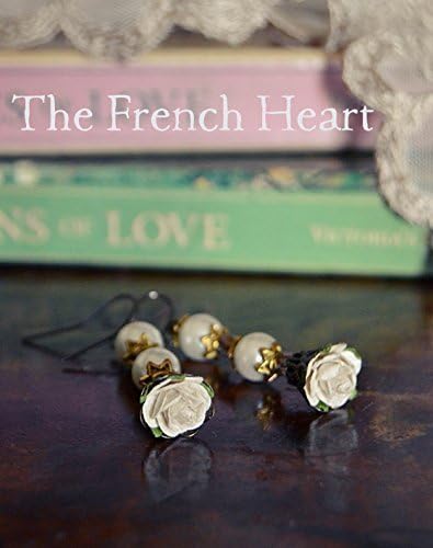 Swarovski Cream Pearl and Flower Earings