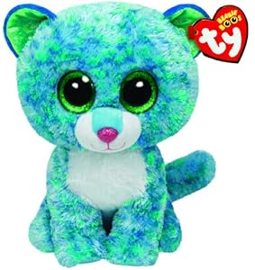 Amazon.com: Ty Beanie Boos Buddies Leona Blue Leopard