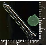 6, NEW, PLASTIC, VIALS, with, 6, GREEN, SNAP CAPS, CLEAR, MINI, VIALS, with, SNAP CAP, TINY VIAL, STORAGE BOTTLES, MARKS, at, 1/2ml., 1ml.,2ml., 3ml., 4ml., 4.25" TALL x 5/8" ACROSS, with, WIDE 29/32" OPENING, SNAP CAPS, VIALS, TUBES, NON-STERILE, The, bottle, has unlimited uses. Great, for, Doll Houses, Nice, Storage, Container, for, small quantities, of items, Great Storage, Containers, for, Gold Nuggets, FOR, :) TEARS, or, :(TEARS,The bottle, has unlimited uses, Perfume bottle, storage bottle, for gold nuggets when, panning, for gold, small gemstone bottle, spice bottle, sand art, The possibilities are unlimited, [BOOK], UPC609722846691