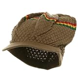 Rasta RGY Beanies Visors (02)-Khaki W27S20A