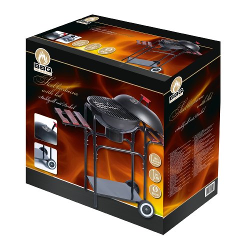 BBQ Collection 45614 Barbecue Acier et Couvercle
