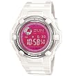Casio Baby-G 3000 Series World Time Pink Crystal Dial Womens Watch BG3000M-7DR