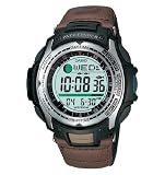 Casio Pathfinder Sports Watch with Fishing Timer, Moon Age/Phase Data, Sunrise/Sunset Data, Vibration Alert plus more Functions (WI3420)