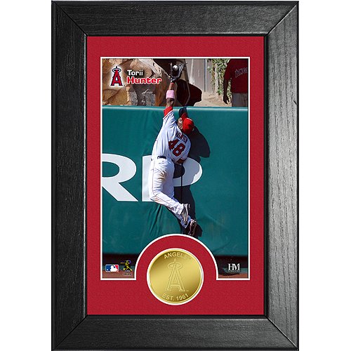 Highland Mint Los Angeles Angels of Anaheim Torri Hunter Mini Mint