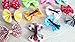 PET SHOW 20pcs Dog Hair Bows with Alligator Clips for Small Medium Dogs Bowknot Hair Clips Cat Puppy Yorkshire Grooming Hair Accessories Assorted