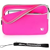 Kroo Glove Sleeve Case with extra pocket For Barnes & Noble Nook E-Reader + Includes a 4-Inch eBigvalue Determination Hand Strap