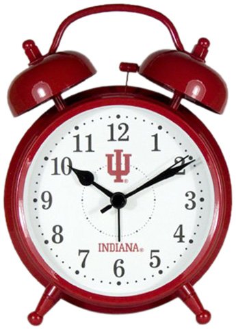 Indiana Hoosiers Collegiate Alarm Clock