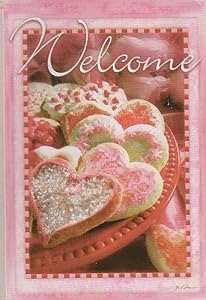 Valentine Cookies 29" x 43" Banner House Flag