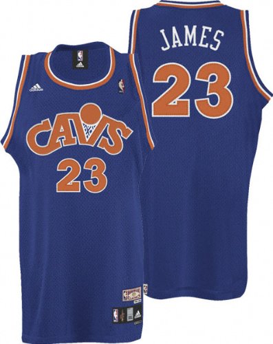 LeBron James adidas NBA Hardwood Classics Swingman Cleveland Cavaliers Youth Jersey