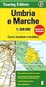 Umbria / Marche 8 tci (r) wp (Regional Road Map)