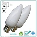 Joliet LED candle light bulb 3.8W&nbsp;- Replaces 40W conventional bulb - Box of 10 bulbs