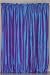 Magenta Blue 100% Pure Dupioni Silk handmade Curtains Drapes Panels Rod Pocket