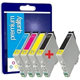 5 Nouvelle Version Premium Qualit� 100% Compatible cartouches d'encre pour Epson Stylus D78 D92 D120 DX4000 DX4050 DX4400 DX4450 DX5000 DX5050 DX6000 DX6050 DX7000F DX7400 DX7450 DX8400 DX8450 DX9400F S20 S21 SX100 SX105 SX115 SX110 SX200 SX205 SX210 SX215 SX218 SX400 SX405 SX410 SX415 SX510W SX515W SX600FW SX610FW Office B40W BX300F BX600FW Compatibles avec TO711 TO712 TO713 TO714 TO715 T0711 T0712 T0713 T0714 T0715 TO891 TO892 TO893 TO894 TO896 (2noir+1cyan+1magenta+1jaune)par Free Ink Shop