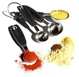 Kitchen & Housewares : Pinzon 4-Piece Measuring Spoon Set