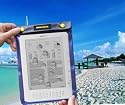 TrendyDigital WaterGuard Waterproof Case for Kindle DX, Purple Border