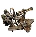 Authentic Replica of a Pocket Sextant, Bronze - Cotton bag included