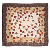 Autumn Leaves Quilt Twin 65 x 85 In.