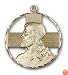 14kt Gold St. Christopher Medal