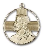 14kt Gold St. Christopher Medal