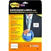 Post-it Super Sticky Namensetiketten f�r Inkjet, Laser, Kopierer, 85.7 x 59.2 mm, 200 Etiketten