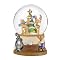 Musical Gingerbread Men Water Globe