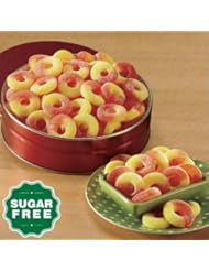 Grocery: The Swiss Colony Sugar Free Gummy Peach Rings - The Swiss Colony