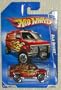 Hot Wheels 2009 Heat Fleet Baja Breaker (03) Red With Yellow Flames 1:64 Collectible Die Cast Car