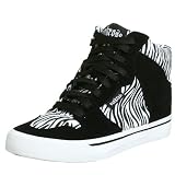 Punkrose Little Kid/Big Kid Funk Zebra High Top Sneaker