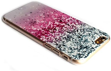 iPhone 6 Case, iPhone 6 (4.7 Inch) Case - LUOLNH Fashion Style Colorful Painted Fluorescent pink TPU Case Back Cover Protector Skin For iPhone 6 (4.7 Inch)