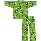 Boys Ben 10 Ultimate Alien Flannel Long Sleeve Top & Trouser Nightwear Pyjama Set