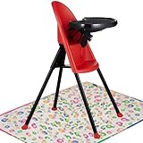 Baby Bjorn 067005USKT High Chair with Splat Mat - Red