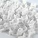 QualGear CM2-W-100-P Cable Tie Mount, White