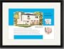 Black Framed/Matted Print 17x23, Modern Expense