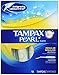 Tampax Pearl Regular Absorbency Tampons with Plastic Applicator, Unscented, 18 Count (Pack of 1)