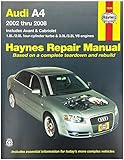Haynes Repair Manuals Audi A4, 02-08 (Excludes diesel engine, S4 and RS4 model i (15030)