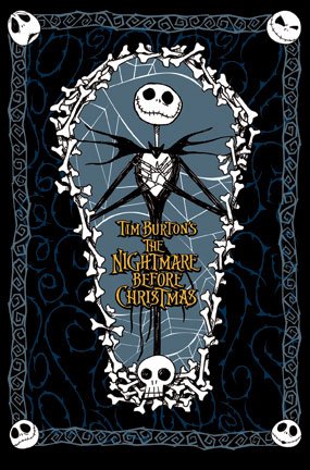 Nightmare Before Christmas (Jack Skellington) Movie Poster Print - 24 X 36