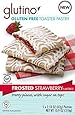 Glutino Gluten Free Frosted Toaster Pastries, Strawberry (Pack of  6)
