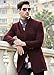APTRO Men's Wool French Front Slim Fit Long Business Coat