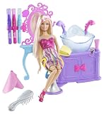 Barbie Hairtastic Color And Wash Salon Playset
