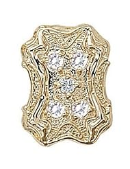 14 Karat Gold Diamond Slide GS287-D