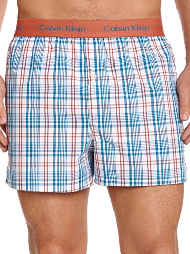 CALVIN KLEIN WHITE LABEL CALZONCILLO PARA CABALLERO COLOR -CRACKLED PUCKER TALLA M