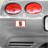 Stanford Cardinal Chrome Metal Team Logo Vehicle Medallion