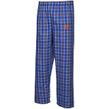 New York Mets Youth Royal Blue-Orange Plaid Legend Flannel Pants (Large)