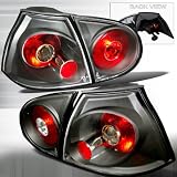 06-09 VOLKSWAGON GOLF GL GLS GTI HATCHBACK BLACK TAIL LIGHTS by Spec-D Tuning