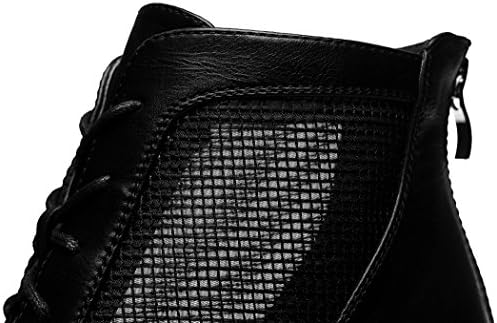 Guciheaven 2015 New British Style Mesh Fish Head Platform Pumps Boot (5.5 B(M)US, Black)