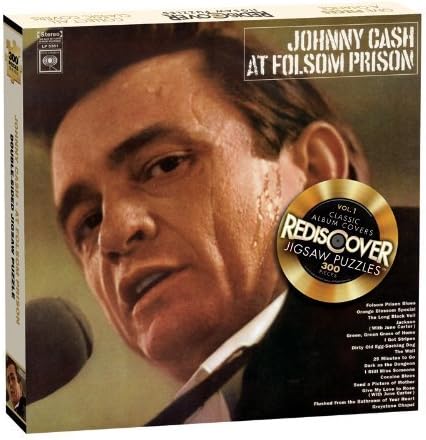 Johnny Cash Puzzle - Live At Folsom - Rediscover Jigsaw Puzzles