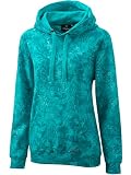 Surfanic Diva Print Womens Snowboarding Hoody Turquoise